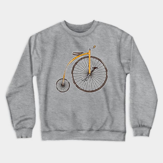 Antiquing Is My Thing -Vintage Bicycle Crewneck Sweatshirt by savariya